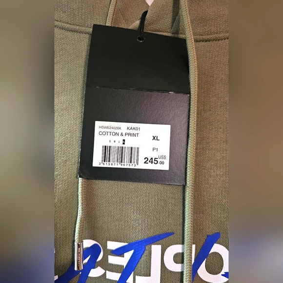 The Kooples Men's PulloverLogo Hoodie - Picture 3 of 8